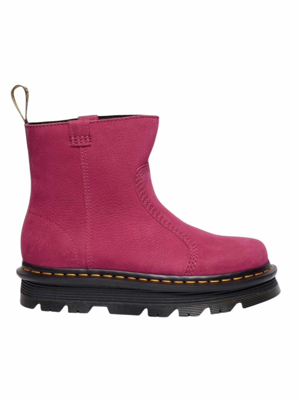 Dr. Martens ZEBZAG RIGGER SLIP ON NUBUCK BOOTS